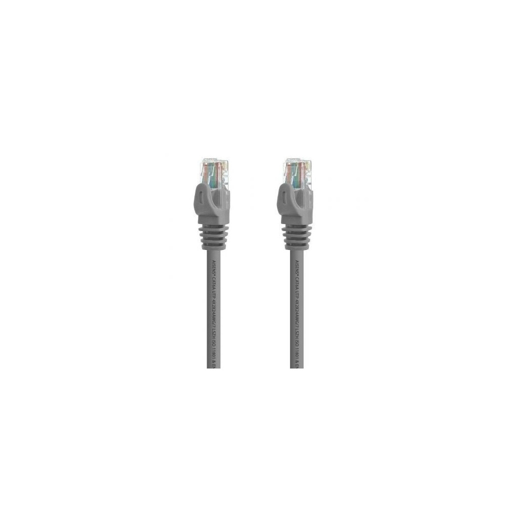 Cable de Red RJ45 UTP Aisens A145-0327 Cat.6A/ 2m/ Gris | 2 m