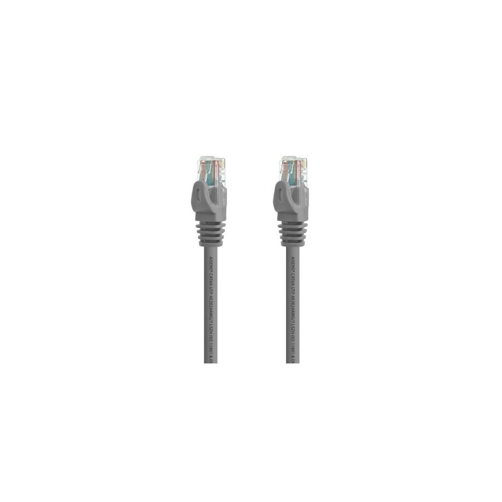 Cable de Red RJ45 UTP Aisens A145-0330 Cat.6A/ 10m/ Gris | 10 m