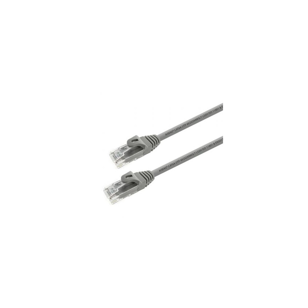 Cable de Red RJ45 UTP Aisens A145-0331 Cat.6A/ 15m/ Gris | 10 m