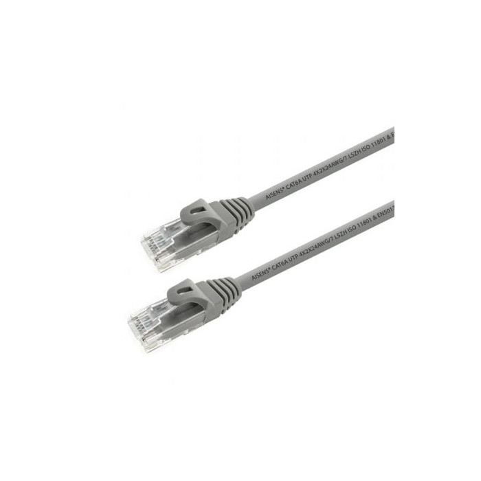 Cable de Red RJ45 UTP Aisens A145-0331 Cat.6A/ 15m/ Gris | 10 m