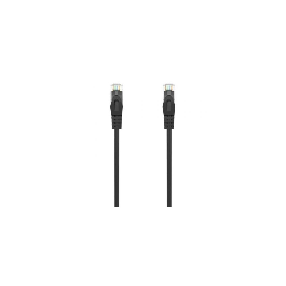 Cable de Red RJ45 AWG24 UTP Aisens A145-0586 Cat.6A/ LSZH/ 50cm/ Negro | Hasta 1 m