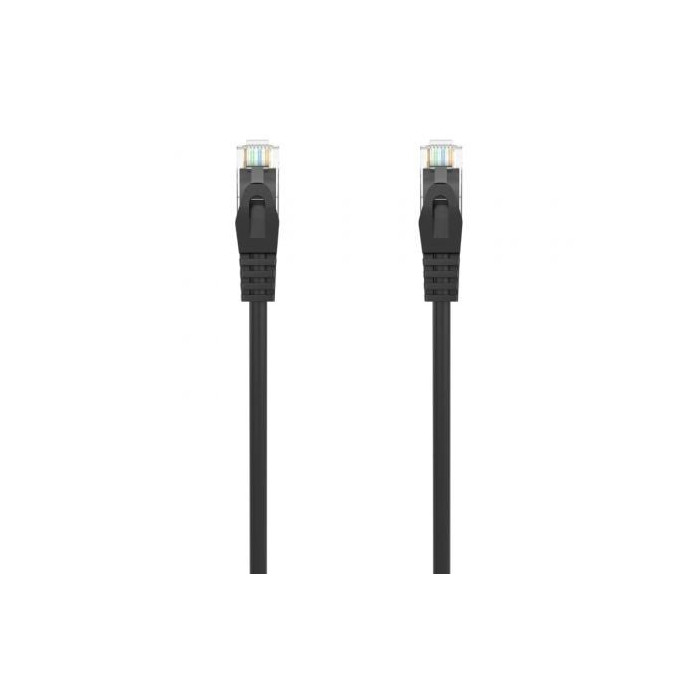 Cable de Red RJ45 AWG24 UTP Aisens A145-0589 Cat.6A/ LSZH/ 2m/ Negro | 2 m