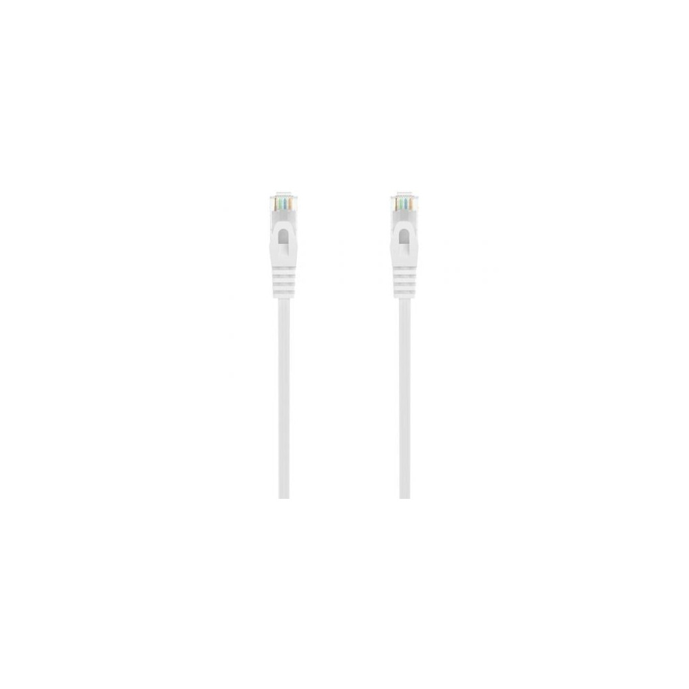 Cable de Red RJ45 AWG24 UTP Aisens A145-0593 Cat.6A/ LSZH/ 50cm/ Blanco | Hasta 1 m