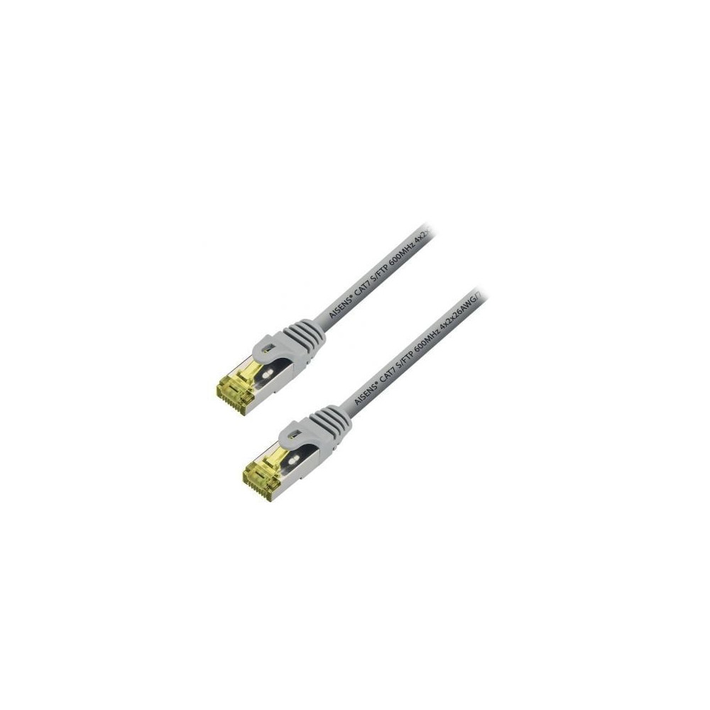 Cable de Red RJ45 S/FTP Aisens A146-0333 Cat.7/ 50cm/ Gris | Hasta 1 m