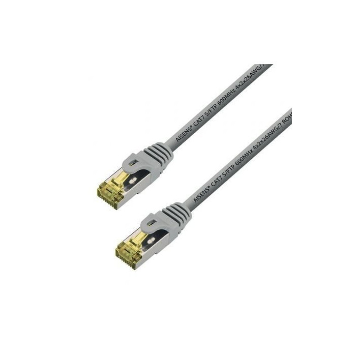 Cable de Red RJ45 SFTP Aisens A146-0338 Cat.7/ 10m/ Gris | 10 m