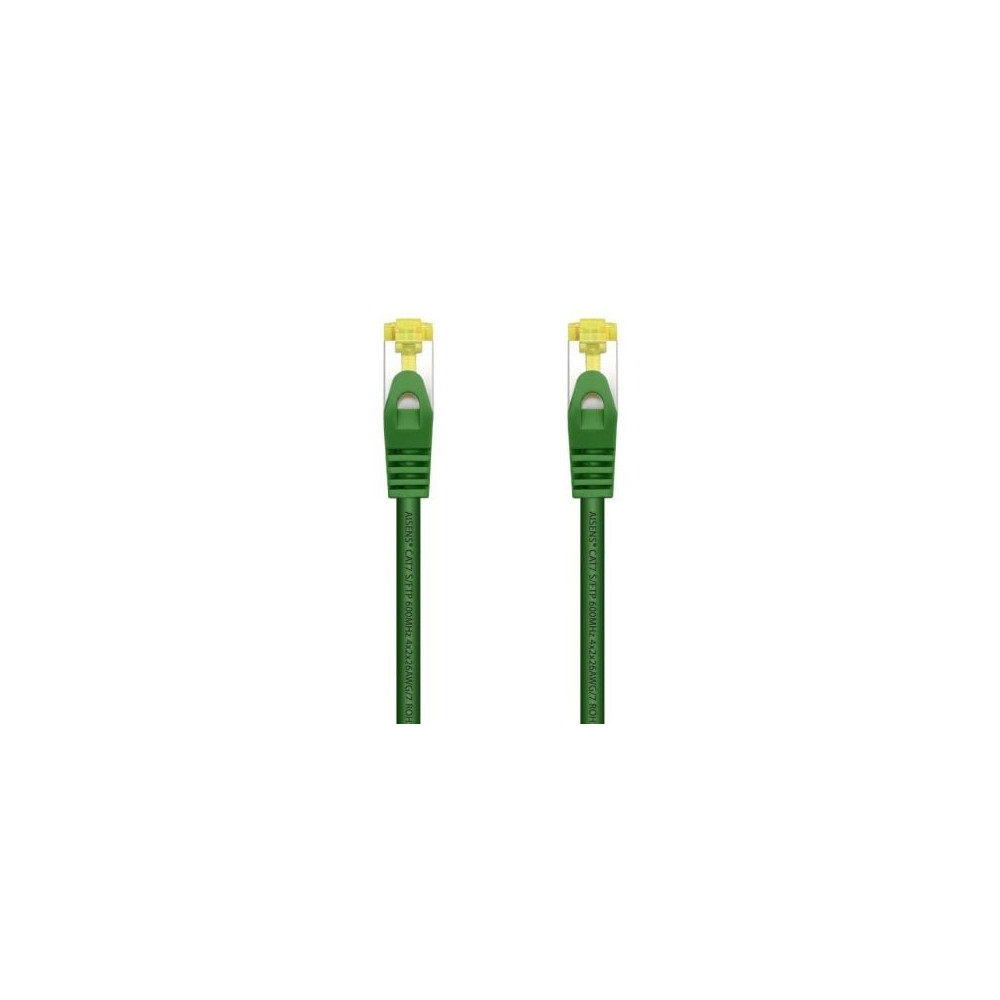 Cable de Red RJ45 SFTP Aisens A146-0481 Cat.7/ 50cm/ Verde | Hasta 1 m