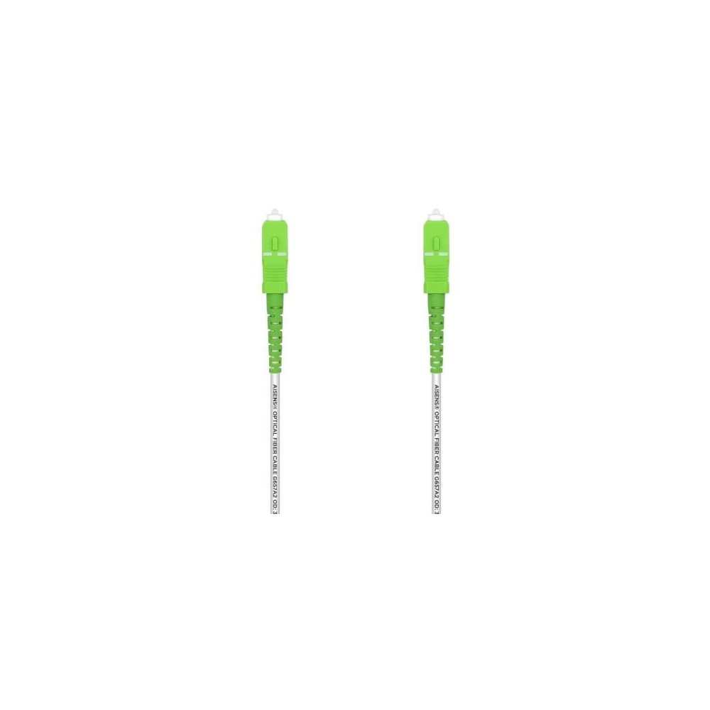 Cable de Fibra Óptica G657A2 3.0 Aisens A152-0493/ LSZH/ 1m/ Blanco | Hasta 1 m