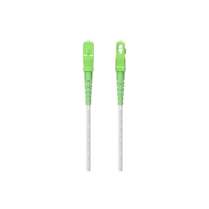 Cable de Fibra Óptica G657A2 3.0 9/125 SMF Aisens A152-0616/ LSZH/ 80m/ Blanco | Bobinas