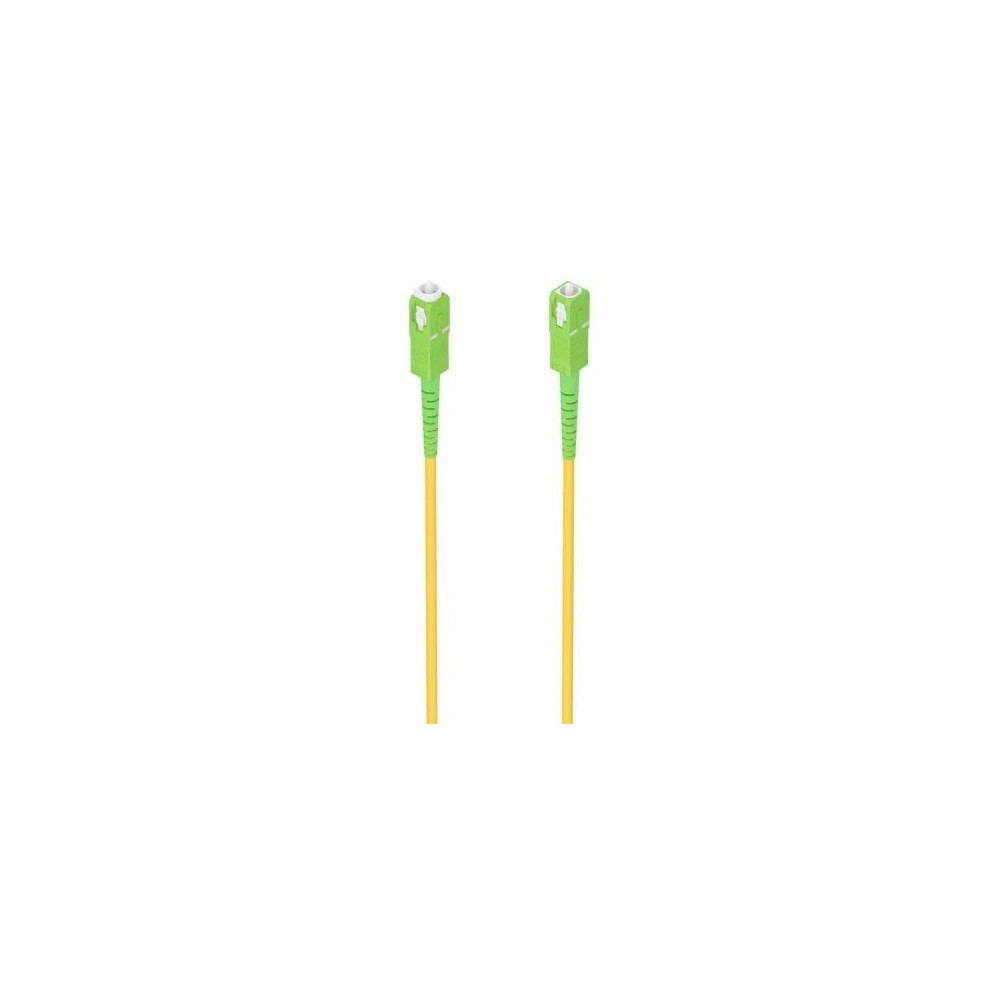 Cable de Fibra Óptica G657A2 3.0 9/125 SMF Aisens A152-0979/ LSZH/ 1m/ Amarillo | Hasta 1 m