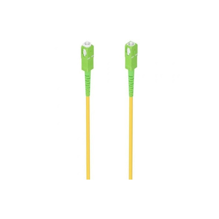 Cable de Fibra Óptica G657A2 3.0 9/125 SMF Aisens A152-0981/ LSZH/ 3m/ Amarillo | 3 m