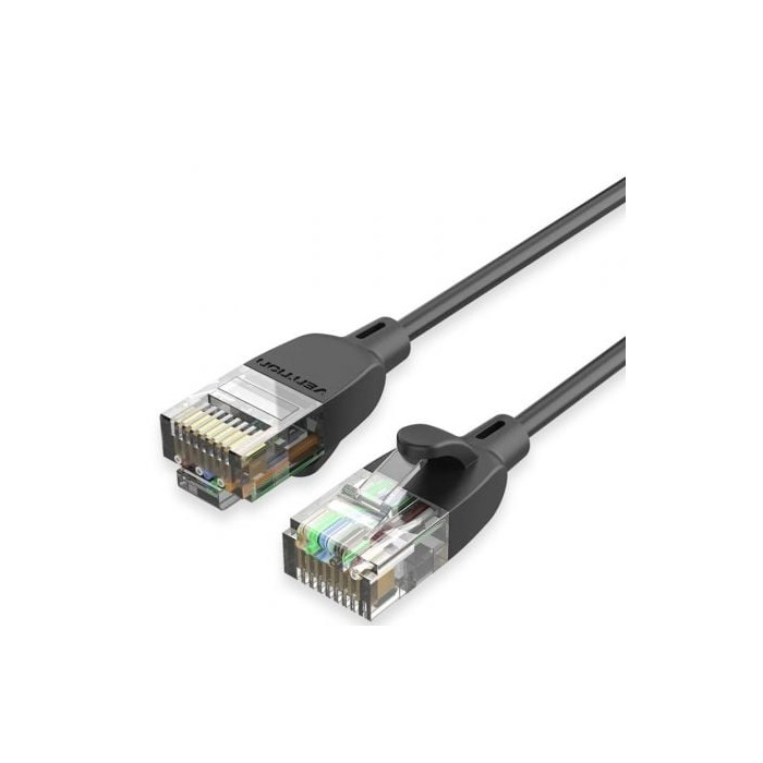 Cable de Red RJ45 UTP Vention IBIBJ Cat.6A/ 5m/ Negro | 5 m