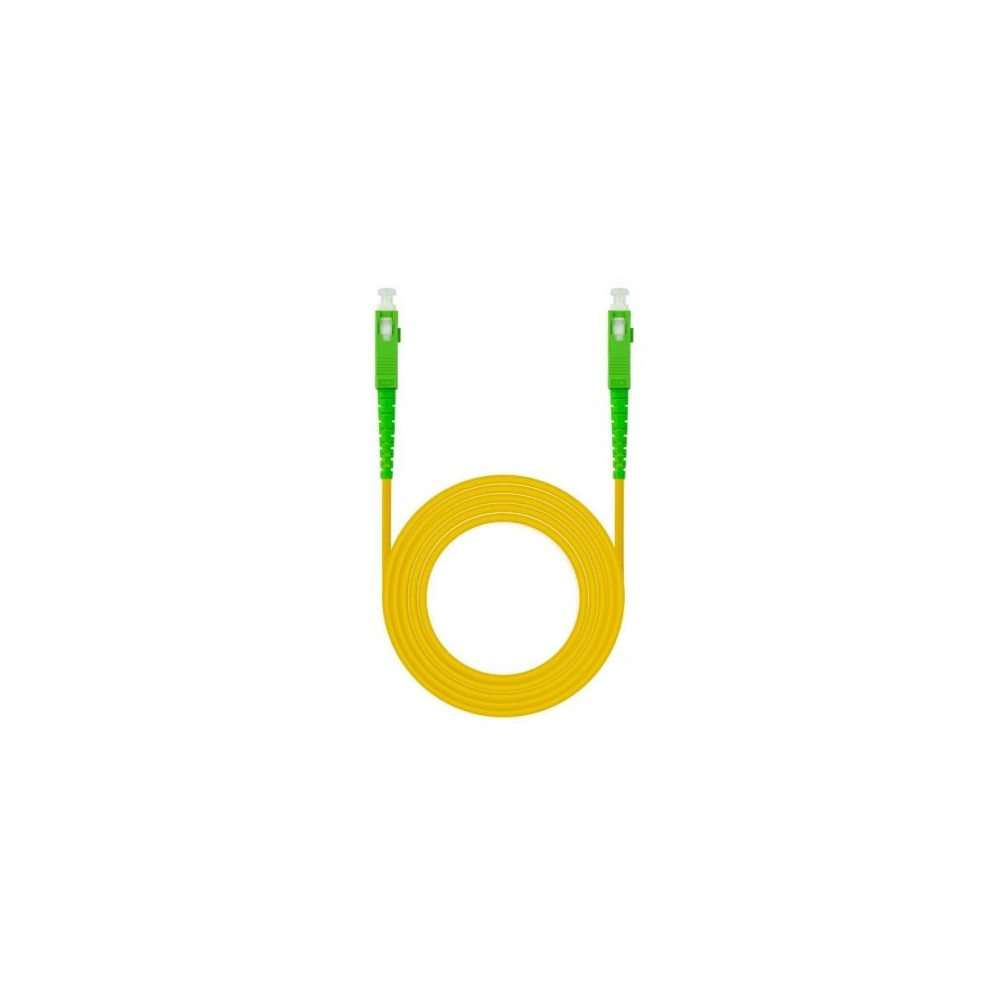 Cable de Fibra Óptica G657A2 Nanocable 10.20.0001/ LSZH/ 1m/ Amarillo | Hasta 1 m