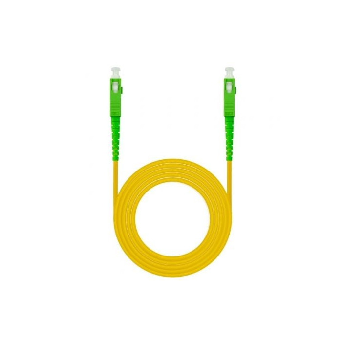 Cable de Fibra Óptica G657A2 Nanocable 10.20.0020/ LSZH/ 20m/ Amarillo | 10 m