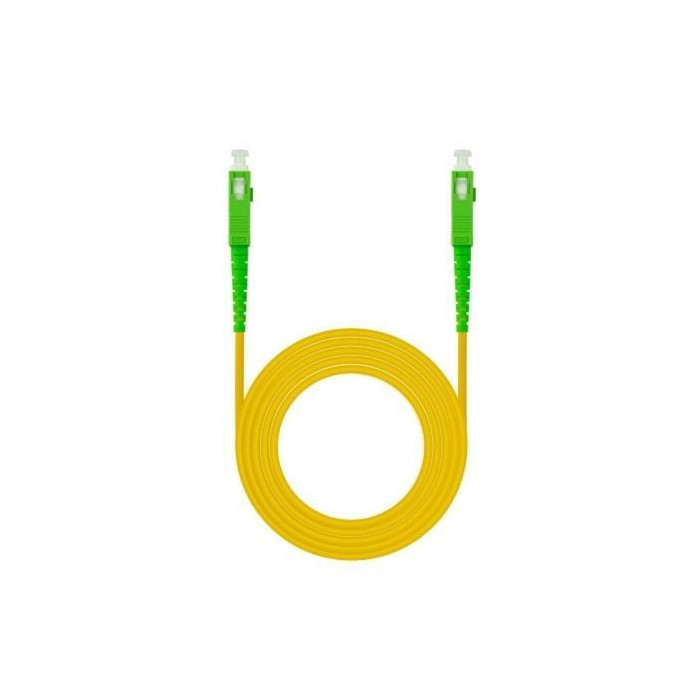 Cable de Fibra Óptica G657A2 Nanocable 10.20.0030/ LSZH/ 30m/ Amarillo | 10 m