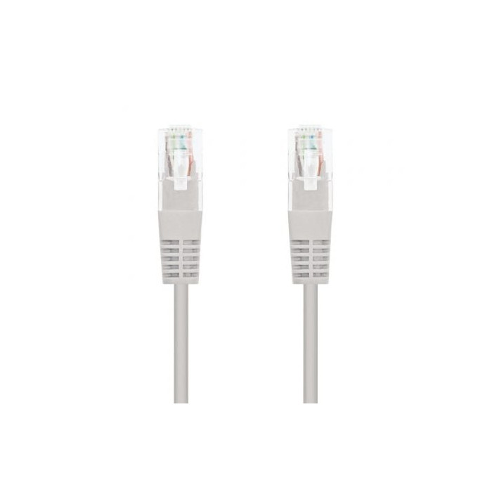 Cable de Red RJ45 UTP Nanocable 10.20.0120 Cat.5e/ 20m/ Gris | 10 m