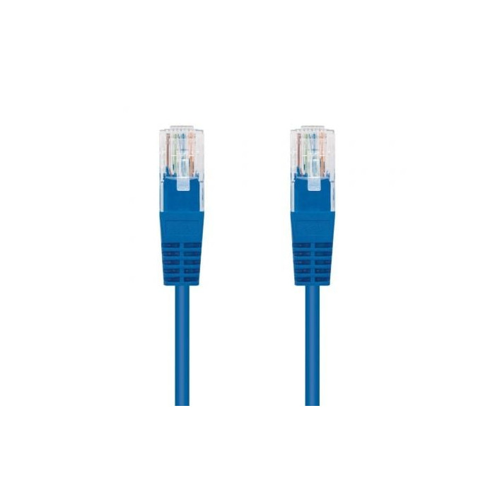 Cable de Red RJ45 UTP Nanocable 10.20.0400-BL Cat.6/ 50cm/ Azul | Hasta 1 m