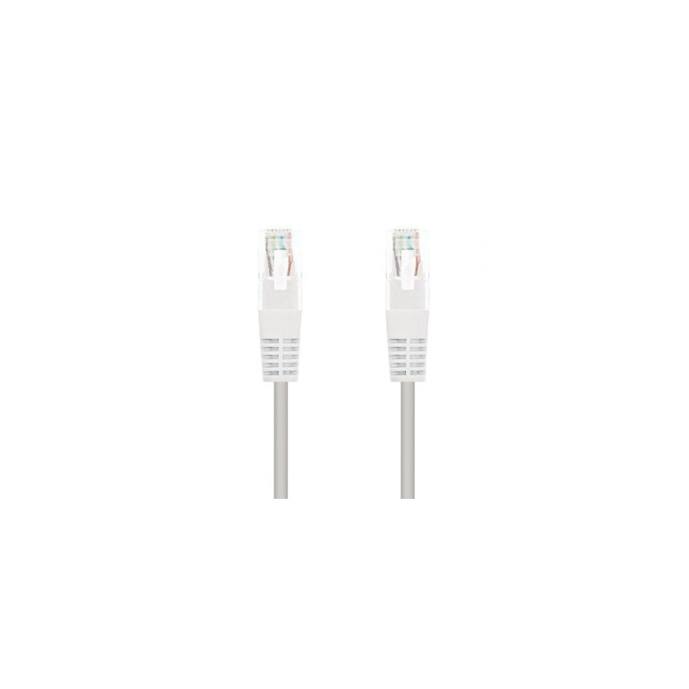 Cable de Red RJ45 UTP Nanocable 10.20.0400-L25-W Cat.6/ 25cm/ Blanco | Hasta 1 m