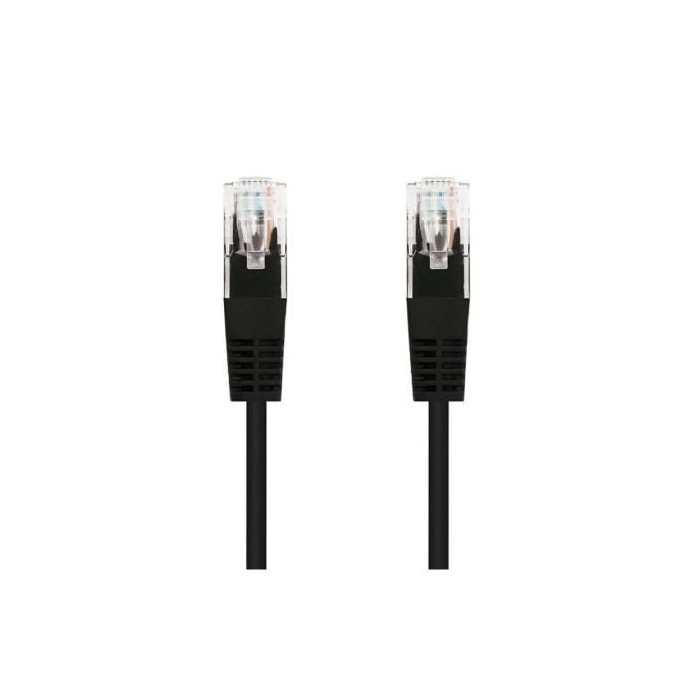 Cable de Red RJ45 UTP Nanocable 10.20.0402-BK Cat.6/ 2m/ Negro | 2 m