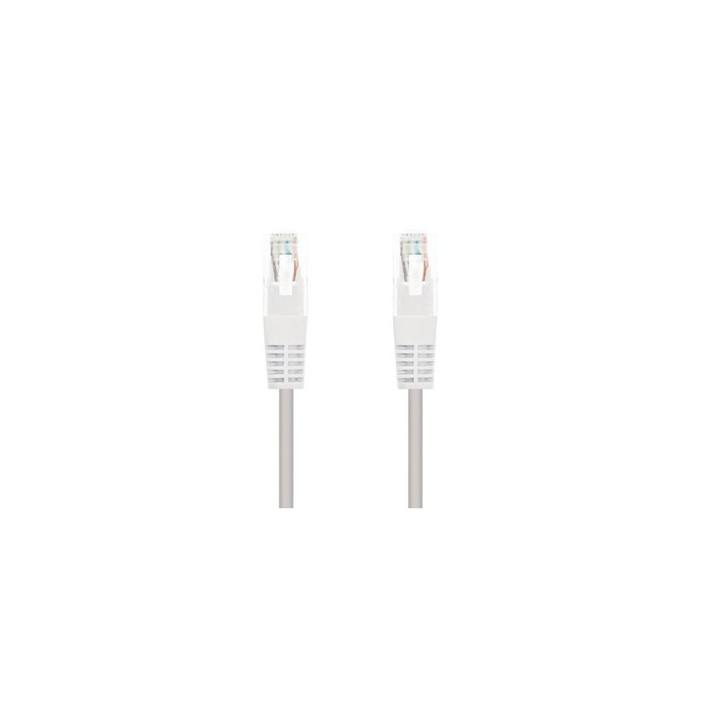 Cable de Red RJ45 UTP Nanocable 10.20.0403-W Cat.6/ 3m/ Blanco | 3 m