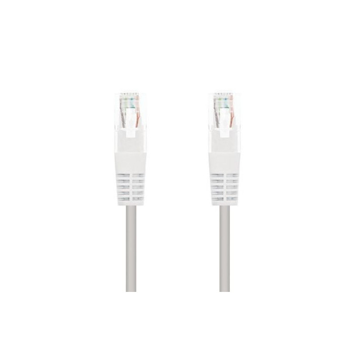 Cable de Red RJ45 UTP Nanocable 10.20.0403-W Cat.6/ 3m/ Blanco | 3 m