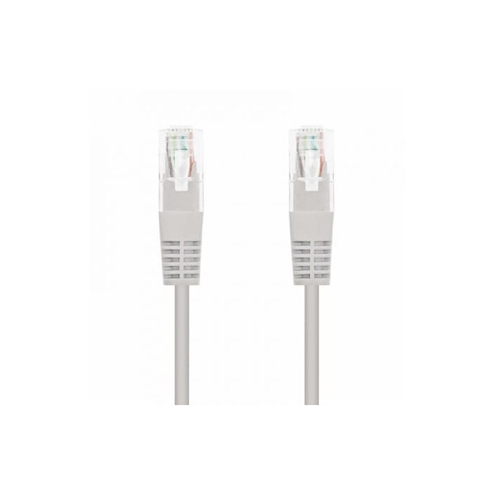 Cable de Red RJ45 UTP Nanocable 10.20.0415 Cat.6/ 15m/ Gris | 10 m
