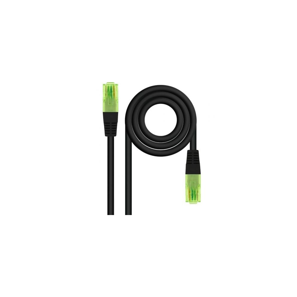 Cable de Red RJ45 UTP Nanocable 10.20.1402-BK Cat.6/ 2m/ Negro | 2 m