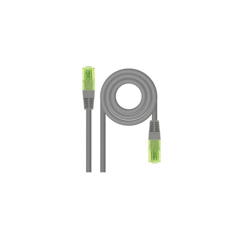 Cable de Red RJ45 UTP Nanocable 10.20.1425 Cat.6/ 25m/ Gris | 10 m
