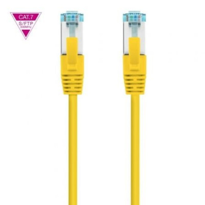 Cable de Red RJ45 SFTP Nanocable 10.20.1700-L25-Y Cat.7/ LSZH/ 25cm/ Amarillo | Hasta 1 m
