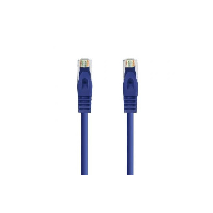 Cable de Red RJ45 UTP Nanocable 10.20.1800-L25-BL Cat.6A/ LSZH/ 25cm/ Azul | Hasta 1 m