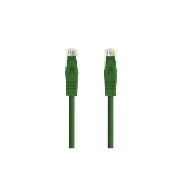 Cable de Red RJ45 UTP Nanocable 10.20.1800-L25-GR Cat.6A/ LSZH/ 25cm/ Verde | Hasta 1 m