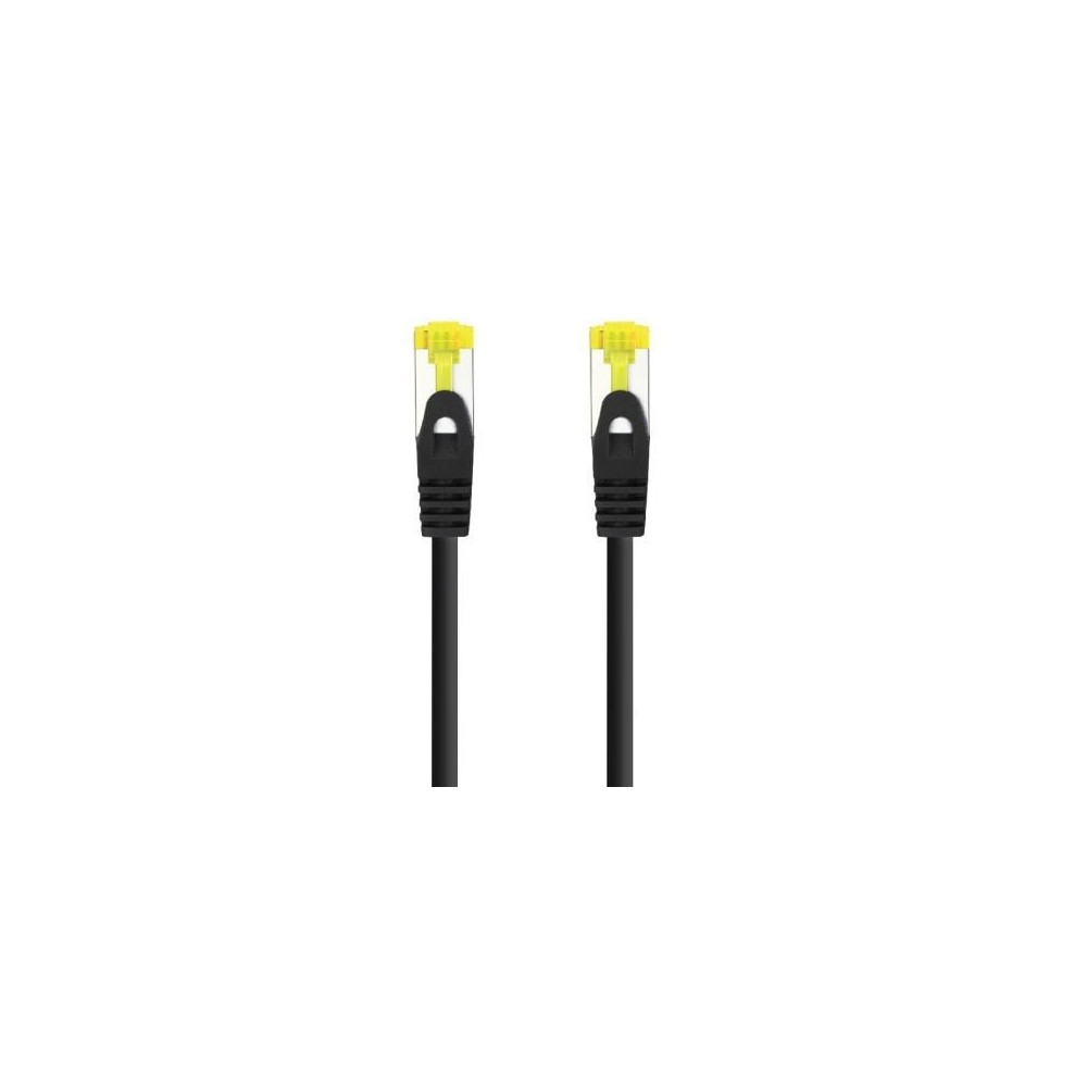 Cable de Red RJ45 SFTP Nanocable 10.20.1900-L25-BK Cat.6A/ LSZH/ 25cm/ Negro | Hasta 1 m