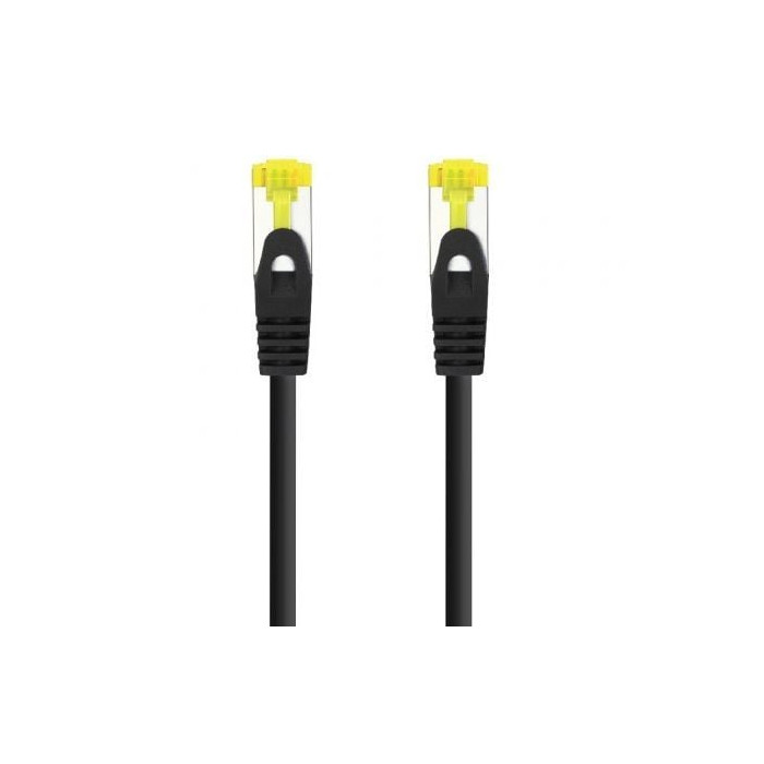 Cable de Red RJ45 SFTP Nanocable 10.20.1900-L25-BK Cat.6A/ LSZH/ 25cm/ Negro | Hasta 1 m