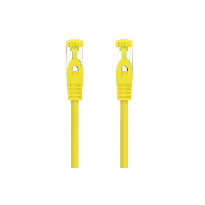 Cable de Red RJ45 SFTP Nanocable 10.20.1900-L25-Y Cat.6A/ LSZH/ 25cm/ Amarillo | Hasta 1 m