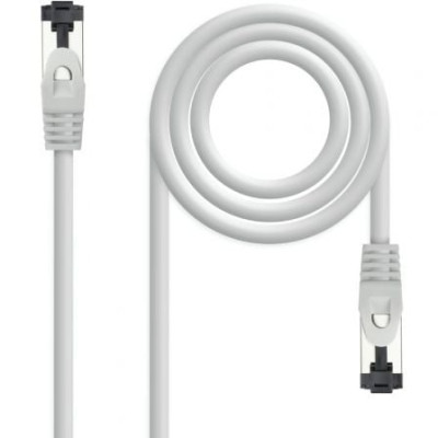 Cable de Red RJ45 SSTP Nanocable 10.20.2001 Cat.8.1/ 1m/ Gris | Hasta 1 m