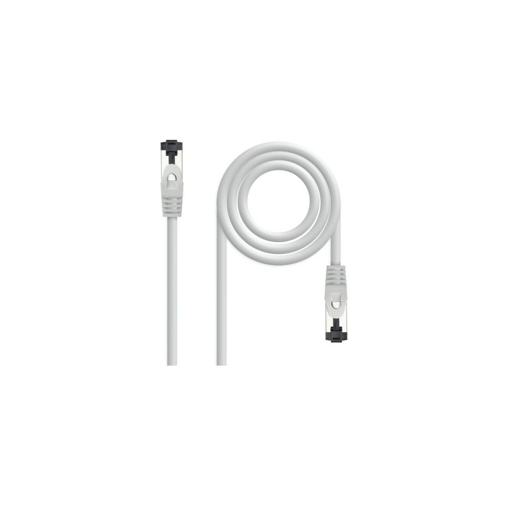 Cable de Red RJ45 SSTP Nanocable 10.20.2001 Cat.8.1/ 1m/ Gris | Hasta 1 m