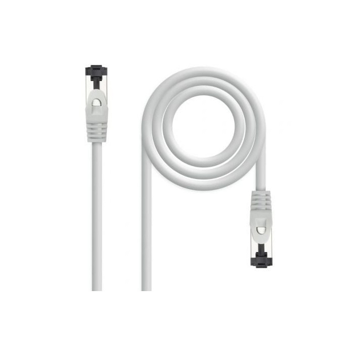 Cable de Red RJ45 SSTP Nanocable 10.20.2002 Cat.8.1/ 2m/ Gris | 2 m