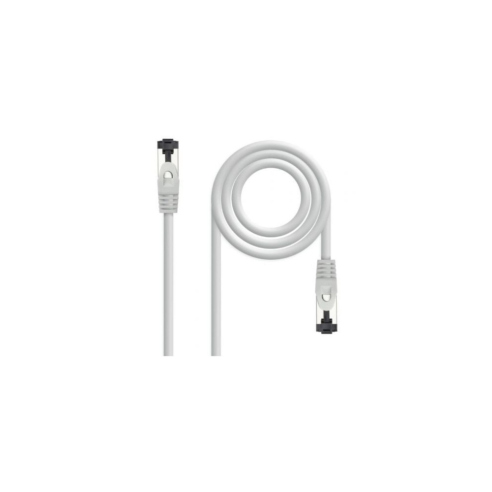 Cable de Red RJ45 SSTP Nanocable 10.20.2003 Cat.8.1/ 3m/ Gris | 3 m