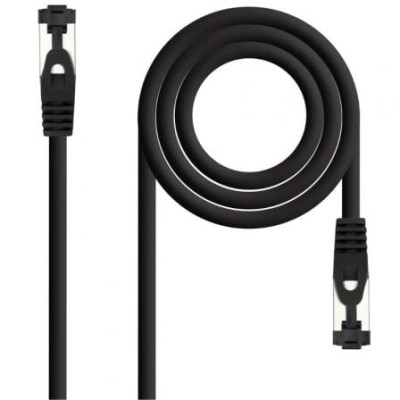 Cable de Red RJ45 SSTP Nanocable 10.20.2010-BK Cat.8.1/ 10m/ Negro | 10 m