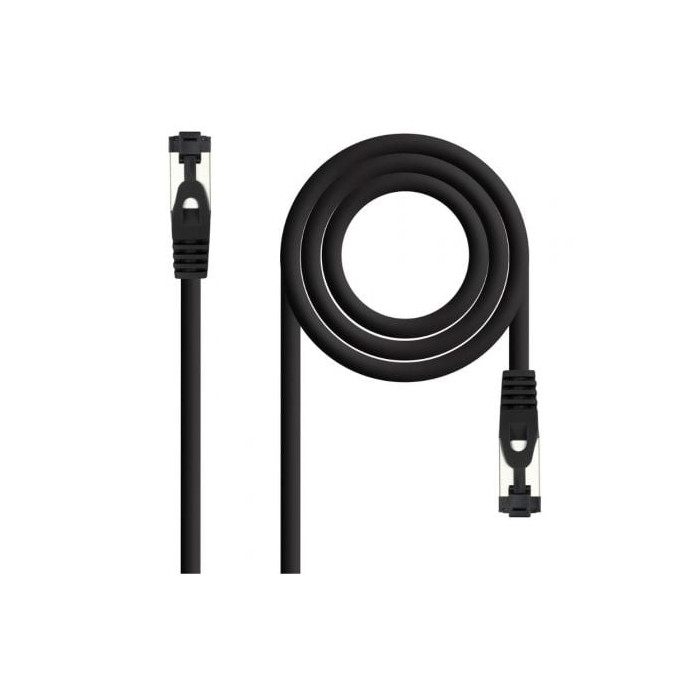 Cable de Red RJ45 SSTP Nanocable 10.20.2010-BK Cat.8.1/ 10m/ Negro | 10 m