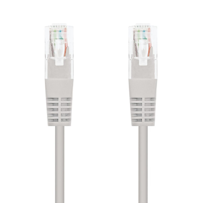 Cable de Red RJ45 UTP Nanocable 10.20.0103 Cat.5e/ 3m/ Gris | 3 m