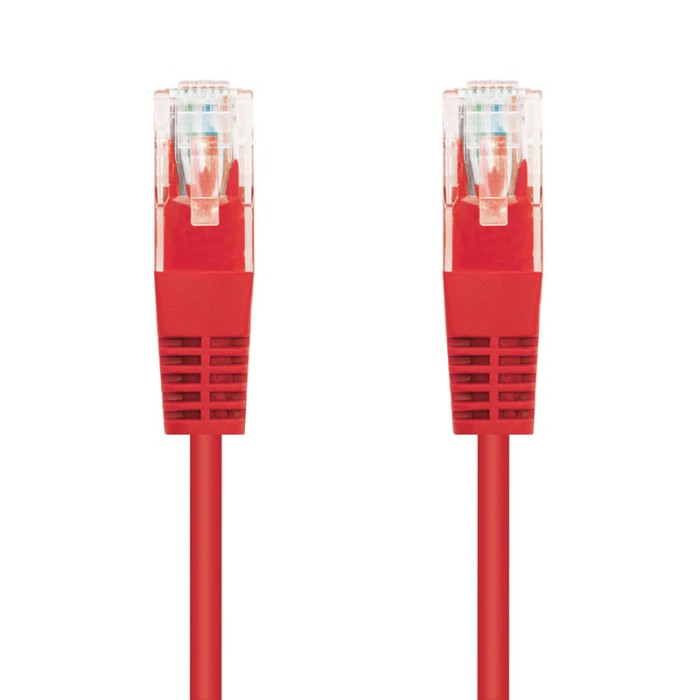Cable de Red RJ45 UTP Nanocable 10.20.0402-R Cat.6/ 2m/ Rojo | 2 m