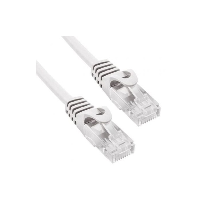 Cable de Red RJ45 UTP Phasak PHK 1520 Cat.6/ 20m/ Gris | 10 m