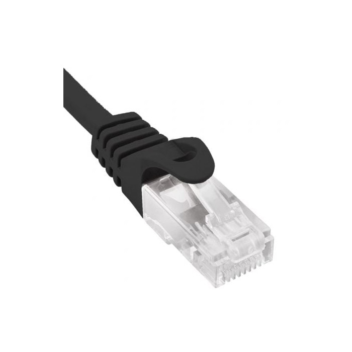 Cable de Red RJ45 UTP Phasak PHK 1701 Cat.6/ 1m/ Negro | Hasta 1 m