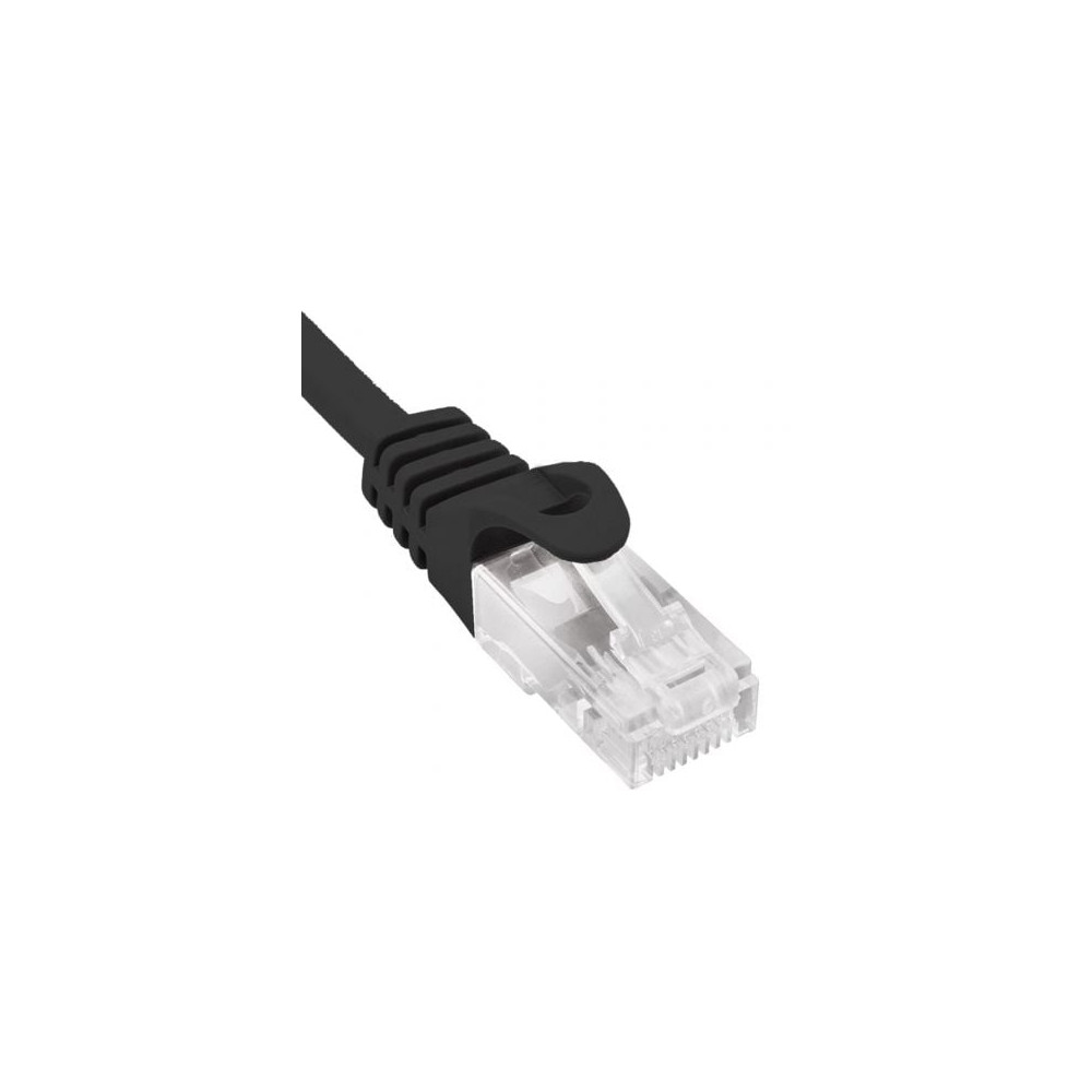 Cable de Red RJ45 UTP Phasak PHK 1852 Cat.6/ 25cm/ Negro | Hasta 1 m