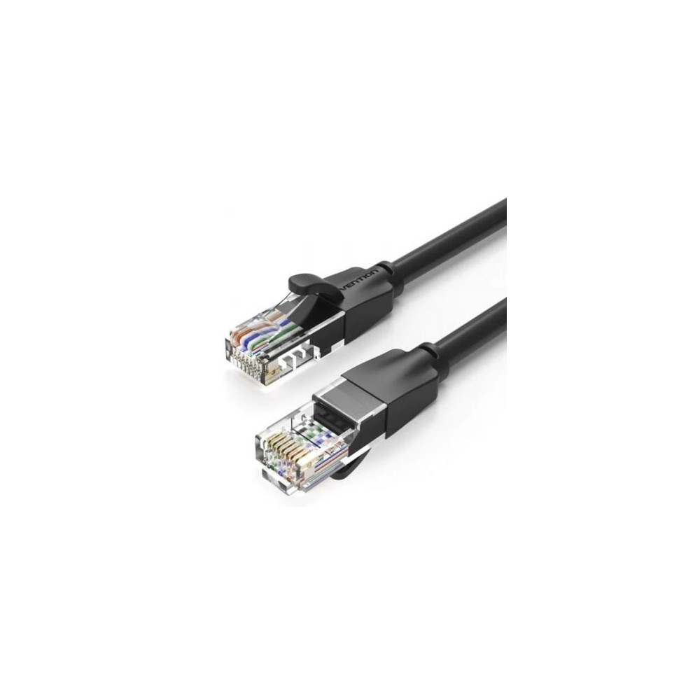 Cable de Red RJ45 UTP Vention IBEBH Cat.6/ 2m/ Negro | 2 m