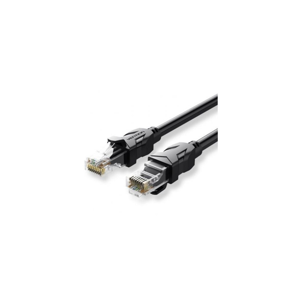 Cable de Red RJ45 UTP Vention IBEBU Cat.6/ 35m/ Negro | 10 m