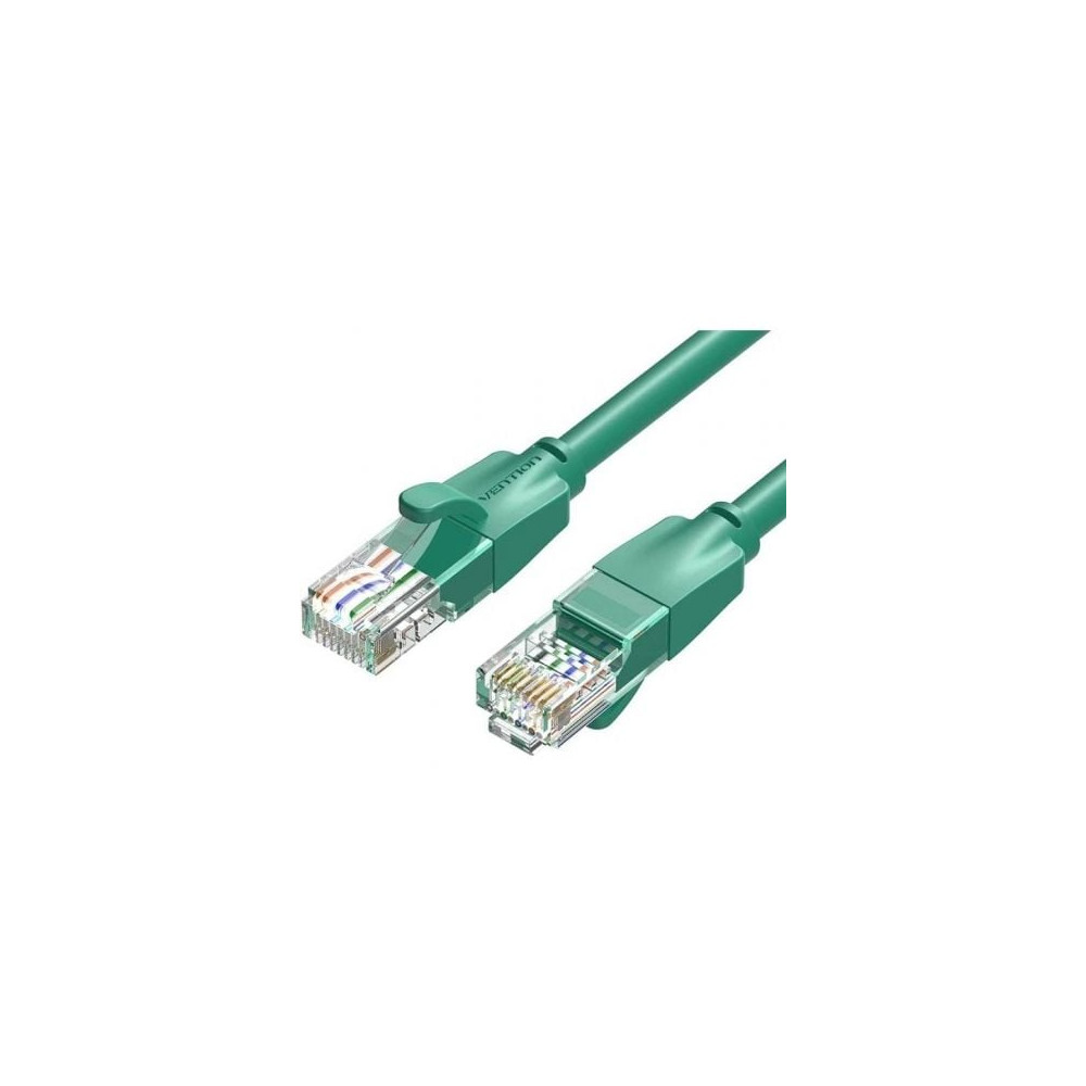 Cable de Red RJ45 UTP Vention IBEGF Cat.6/ 1m/ Verde | Hasta 1 m