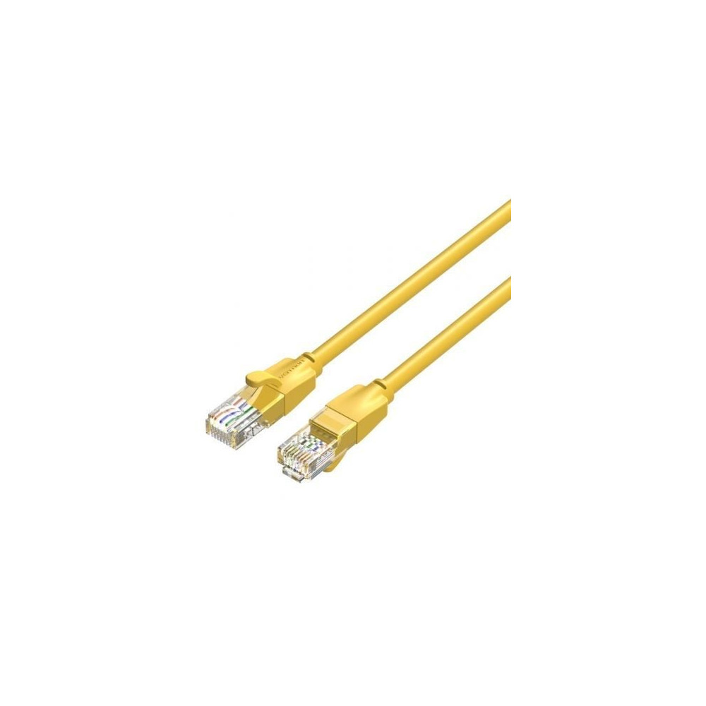 Cable de Red RJ45 UTP Vention IBEYH Cat.6/ 2m/ Amarillo | 2 m