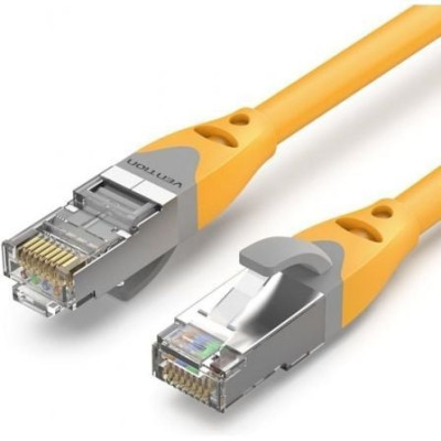 Cable de Red RJ45 SFTP Vention IBHYI Cat.6A/ 3m/ Amarillo | 3 m