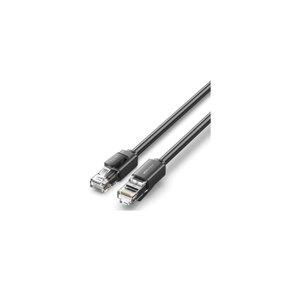 Cable de Red RJ45 UTP Vention IBRBH Cat.6/ 2m/ Negro | 2 m